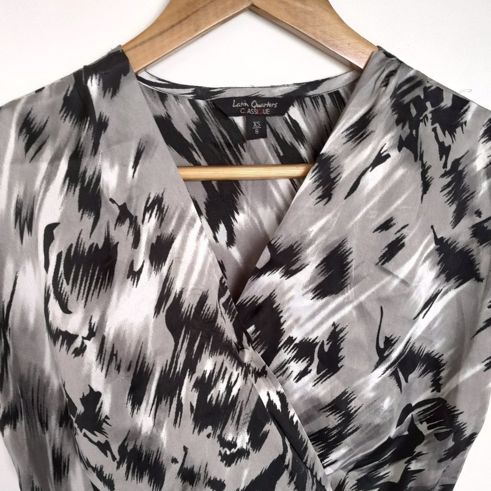 Latin Quarters casual blouse top - Picture 3 of 5
